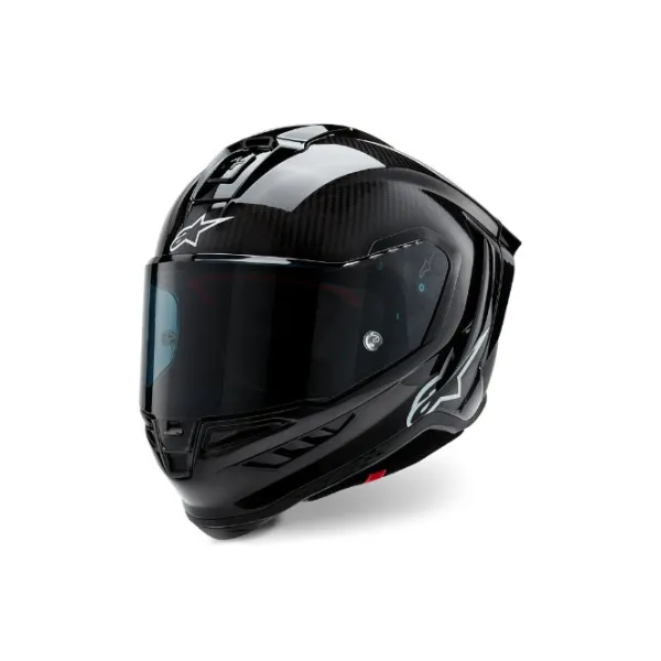 New Alpine MC-hjelm fullface – stars Supertech R10 Sort Carbon