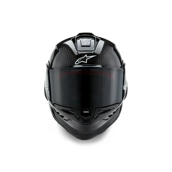 New Alpine MC-hjelm fullface – stars Supertech R10 Sort Carbon