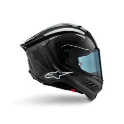 New Alpine MC-hjelm fullface – stars Supertech R10 Sort Carbon