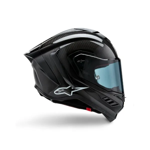 New Alpine MC-hjelm fullface – stars Supertech R10 Sort Carbon
