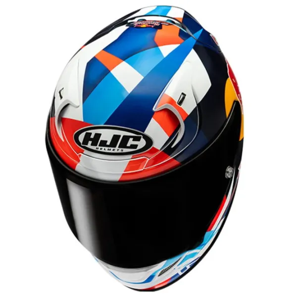 Discount HJC MC-hjelm fullface – RPHA12 Red Bull Misano GP 2 MC21