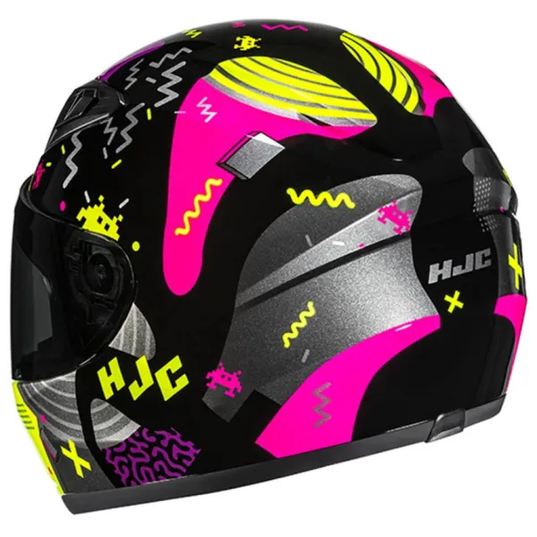 Clearance HJC MC-hjelm fullface – Y10 Mika MC3H
