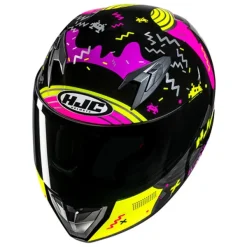 Clearance HJC MC-hjelm fullface – Y10 Mika MC3H