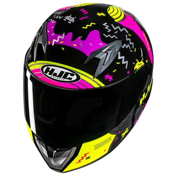 Clearance HJC MC-hjelm fullface – Y10 Mika MC3H