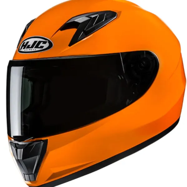 Clearance HJC MC-hjelm fullface – Y10 Orange Tramonto