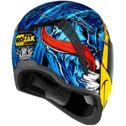 Discount Icon MC-hjelm fullface – Airform Brozak MIPS Blå 22.06