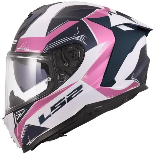 Hot LS2 MC-hjelm fullface – Challenger II Flaman