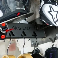 Discount MC-Hjelmholder – Gray Steel X7 Hjelm- og Udstyrsholder Gun Metal