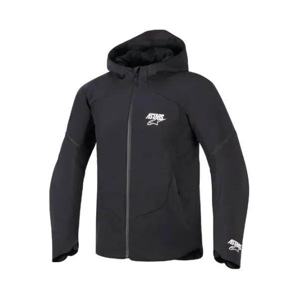 Alpine MC-Jakke – stars Aeroshell Waterproof Sort