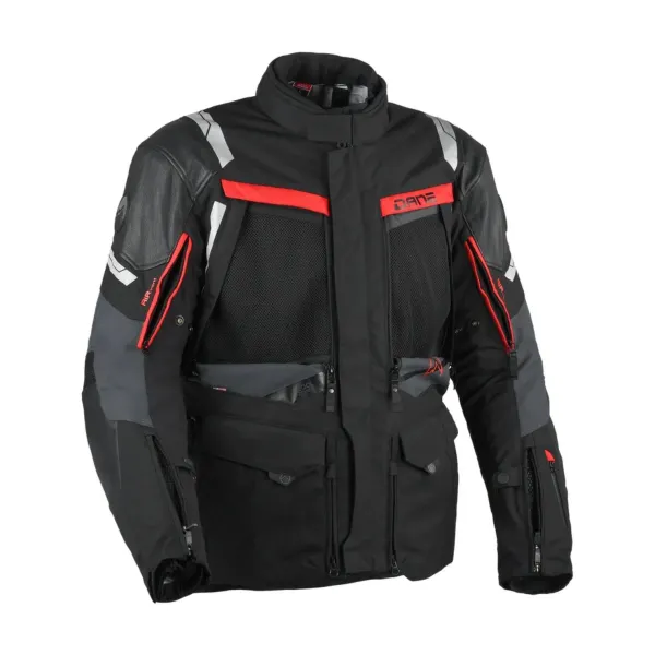 Online Dane MC-Jakke – Eventyr Gore-Tex Sort/Rød