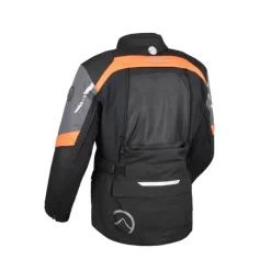 Clearance Dane MC-Jakke – Reykjavik Gore-Tex Sort/Orange/Grå