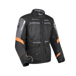 Clearance Dane MC-Jakke – Reykjavik Gore-Tex Sort/Orange/Grå