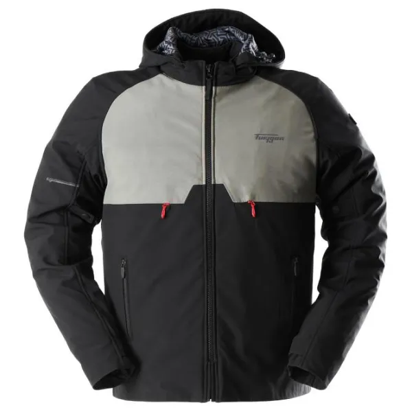 Outlet Furygan MC-Jakke – Addax Sort/Khaki