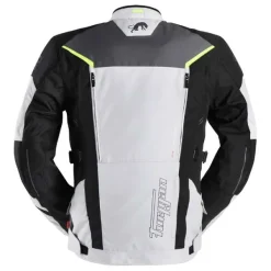 Furygan MC-Jakke – Brooks Black/Pearl/Yellow Fluo