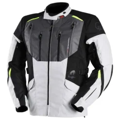 Furygan MC-Jakke – Brooks Black/Pearl/Yellow Fluo