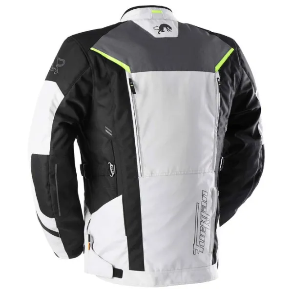 Furygan MC-Jakke – Brooks Black/Pearl/Yellow Fluo