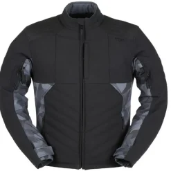 Discount Furygan MC-Jakke – Ice Track Sort/Camo