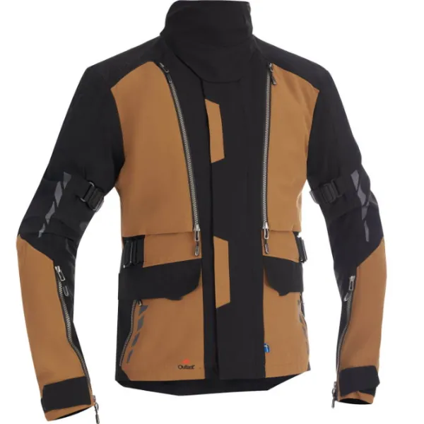 Halvarssons MC-Jakke – Vinvallen Sort/Bronze