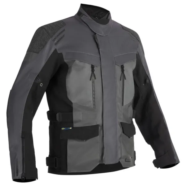 Sale Lindstrands MC-Jakke – Storbo Graphite/Mørkegrå