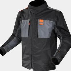 Online LS2 MC-Jakke – Titanium Blå/Orange