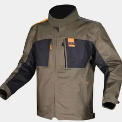 Best LS2 MC-Jakke – Titanium Grøn/Blå/Orange
