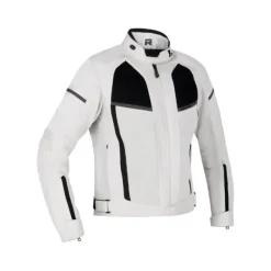 Clearance Richa MC-Jakke – Airstorm WP Women Lysegrå/Sort