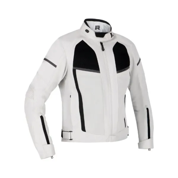 Clearance Richa MC-Jakke – Airstorm WP Women Lysegrå/Sort