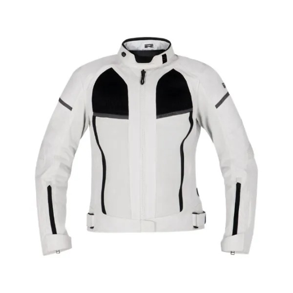 Clearance Richa MC-Jakke – Airstorm WP Women Lysegrå/Sort