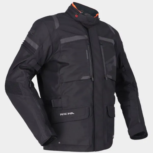 Outlet Richa MC-Jakke – Brutus Goretex Sort