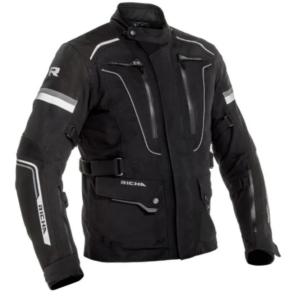 Outlet Richa MC-Jakke – Infinity II Pro Sort Str. S