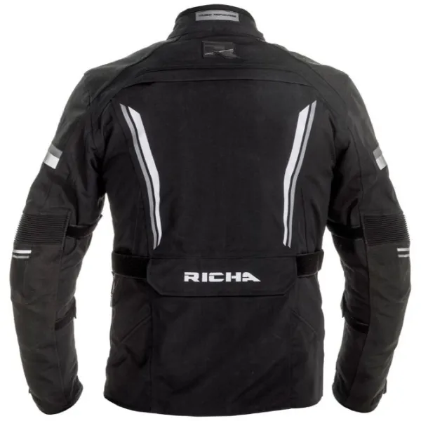 Outlet Richa MC-Jakke – Infinity II Pro Sort Str. S