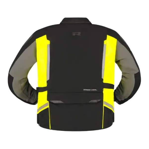 Hot Richa MC-Jakke – Infinity 3 Pro Sort/Grå/Fluo