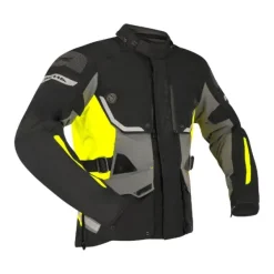 Hot Richa MC-Jakke – Infinity 3 Pro Sort/Grå/Fluo