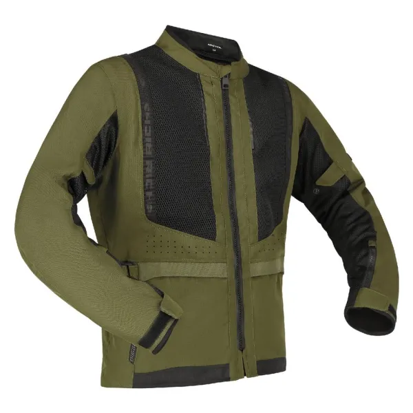 Outlet Richa MC-Jakke – Monaco Mesh WP Grøn