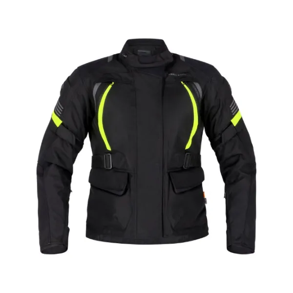 Sale Richa MC-Jakke – Phantom 3 Dame Sort/Fluo
