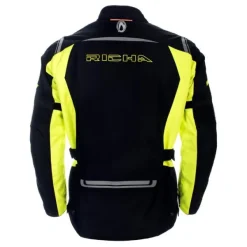 Hot Richa MC-Jakke – Storm 2 Sort/Fluo