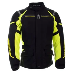 Hot Richa MC-Jakke – Storm 2 Sort/Fluo