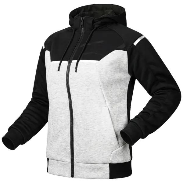 Clearance Richa MC-Jakke – Stradale Hoodie Dame Grå