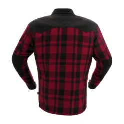 Outlet Richa MC-Jakke – Wisconsin WP Sort/Burgundy