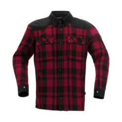 Outlet Richa MC-Jakke – Wisconsin WP Sort/Burgundy