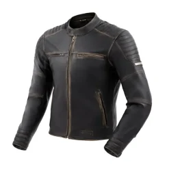Sale Rebelhorn MC-Læderjakke – Hunter 2 Brun