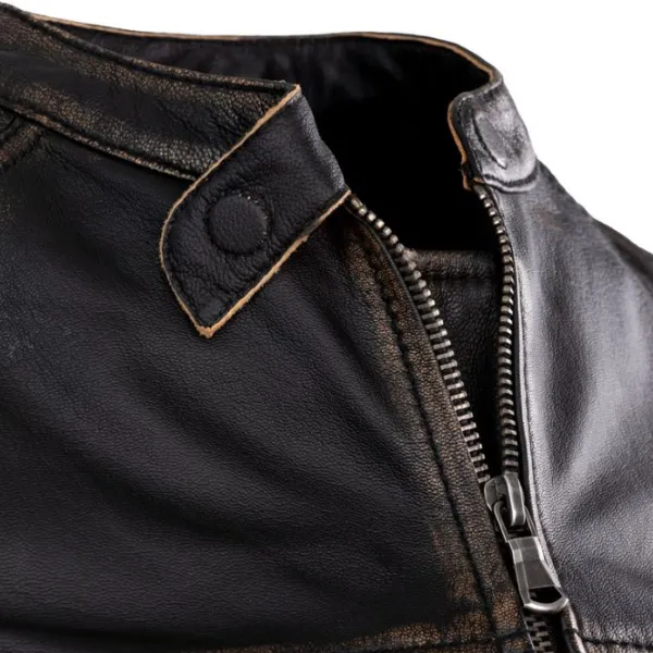 Clearance Rebelhorn MC-Læderjakke – Hunter Pro Damejakke Brun