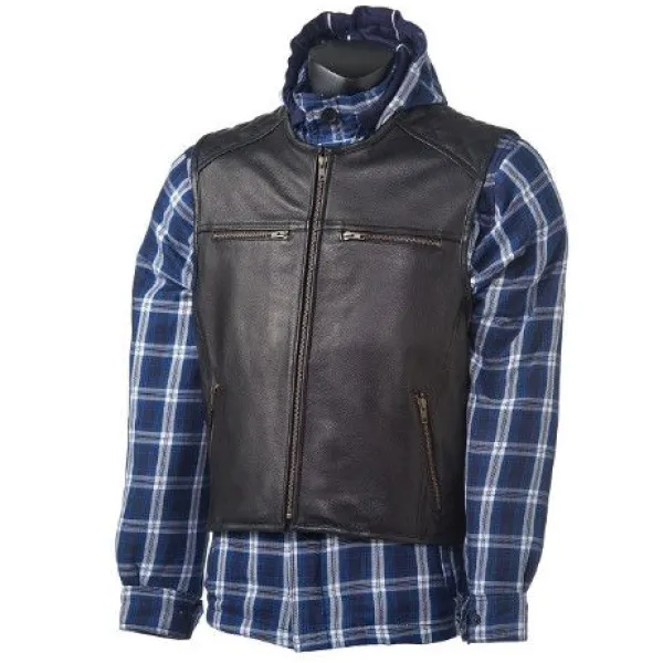 Outlet ouis MC MC Lædervest – L