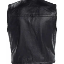 New Richa MC Lædervest – Gilet Sadic uden snører