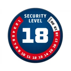 Discount MC-Lås – Abus skivebremselås Granit Detecto 8077 2.0 Gul