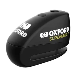 Outlet Oxford MC-Lås – skivebremselås XA7 Screamer Alarm Sort LK289