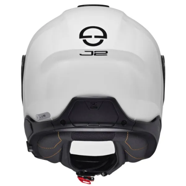 Discount Schuberth MC-Pilothjelm – J2 Blank Hvid