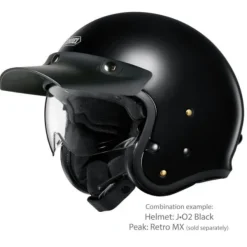 Hot Shoei MC-Pilothjelm – J.O2 Black