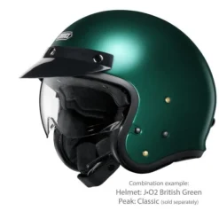 New Shoei MC-Pilothjelm – J.O2 British Green