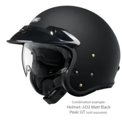 Sale Shoei MC-Pilothjelm – J.O2 Matt Black